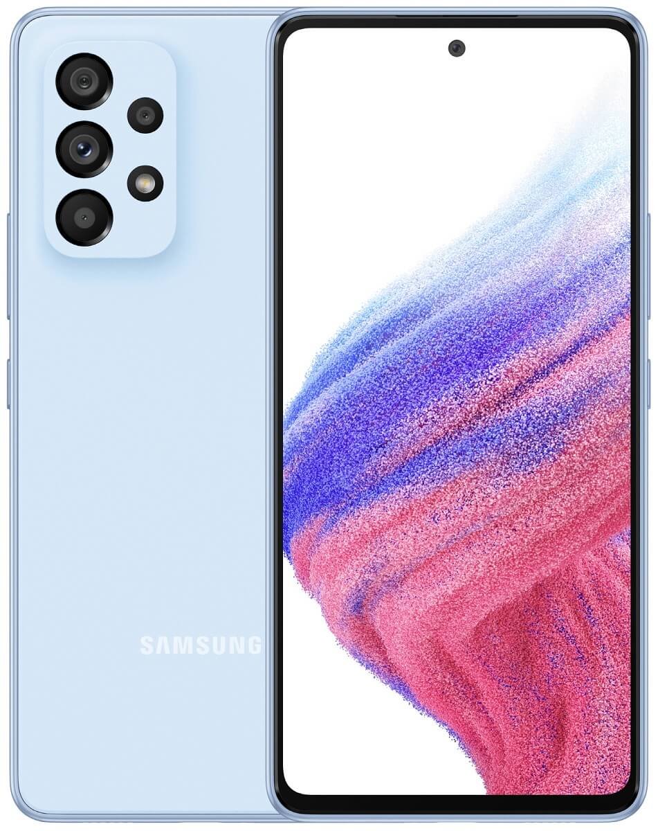 كاميرا وتصميم هاتف Samsung Galaxy A53 5G